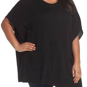 NWT Sejour Poncho Sweater Plus size